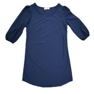 WHITE PLUM Blue Dress Size Medium Lightweight